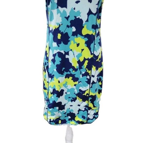 Title Nine Buttah Pieced‎ Tank Dress Women's XS Floral Sleeveless Athleisure - Picture 3 of 12